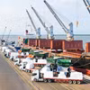 Cảng Quốc tế Long An đóng vai trò nâng cao năng lực logistics, góp phần tăng sức hút các dự án công nghiệp tại Tây Ninh. (Ảnh: Bùi Giang/TTXVN)