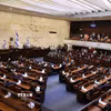 Toàn cảnh một phiên họp Quốc hội Israel tại Jerusalem. (Ảnh: THX/TTXVN)