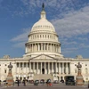 Tòa nhà Quốc hội Mỹ ở Washington, D.C. (Ảnh: THX/TTXVN)