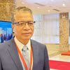 Đại sứ Việt Nam tại Liên bang Nga Đặng Minh Khôi trả lời phỏng vấn (Ảnh: Hải Ngọc/TTXVN)