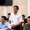 Đại diện lãnh đạo Sở Giáo dục và Đào tạo tỉnh Tuyên Quang cung cấp thông tin liên quan về Kỳ thi tốt nghiệp THPT năm 2026 tại Tuyên Quang. (Ảnh: Quang Cường/TTXVN)