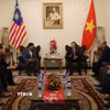 Phó Thủ tướng Chính phủ Trần Hồng Hà tiếp ông Richard Khor, Chủ tịch Phòng Thương mại Malaysia-Việt Nam (MVCC). (Ảnh: Bùi Hoàn/TTXVN)