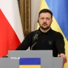 Tổng thống Ukraine Volodymyr Zelensky. (Ảnh: PAP/TTXVN)