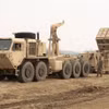 Các binh sỹ thuộc Lực lượng Hoa Kỳ tại Hàn Quốc (USFK) tiến hành một cuộc diễn tập tác chiến cho hệ thống phòng không mới nhất, hệ thống Khả năng Bảo vệ bằng Hỏa lực Gián tiếp (IFPC), tại một địa điểm không được tiết lộ. (Ảnh: USFK)