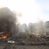 Tòa nhà bị phá hủy sau cuộc không kích của Israel tại Beirut, Liban. (Ảnh: THX/TTXVN)