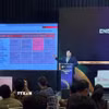 Diễn giả Pandu Sjahrir CEO Danantara (Indonesia) trình bày những mục tiêu năng lượng trong tầm nhìn “Indonesia vàng 2045”. (Ảnh: Đỗ Quyên/TTXVN)