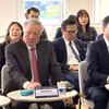 Phó Thủ tướng Thường trực Nguyễn Hòa Bình dự Tọa đàm Tài chính và Công nghệ Việt Nam – Hoa Kỳ. (Ảnh: Ngọc Quang/TTXVN)
