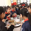 Học sinh Trường Phổ thông Dân tộc Nội trú trung học cơ sở và trung học phổ thông Đà Bắc, Phú Thọ. (Ảnh: Nguyễn Thảo/TTXVN)