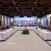 Toàn cảnh cuộc đàm phán giữa phái đoàn Nga và Ukraine tại Istanbul, Thổ Nhĩ Kỳ, ngày 16/5/2025. (Ảnh: THX/TTXVN)