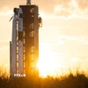 Tên lửa đẩy Falcon 9 của SpaceX. (Ảnh: )THX/TTXVN