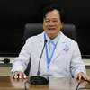 Giáo sư, Tiến sỹ, bác sỹ Tạ Văn Trầm, Giám đốc Bệnh viện Đa khoa Tiền Giang. (Ảnh: Hữu Chí/TTXVN)