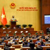 Quốc hội biểu quyết thông qua Luật sửa đổi, bổ sung một số điều của Luật Sỹ quan Quân đội Nhân dân Việt Nam. Ảnh minh họa. (Ảnh: Doãn Tấn/TTXVN)