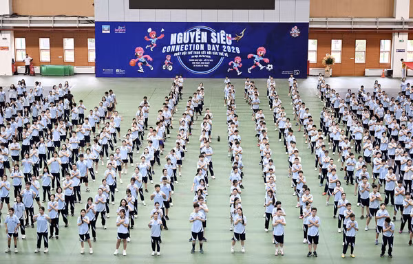 Ngày hội thể thao học đường: Tăng cường thể chất, kết nối yêu thương 