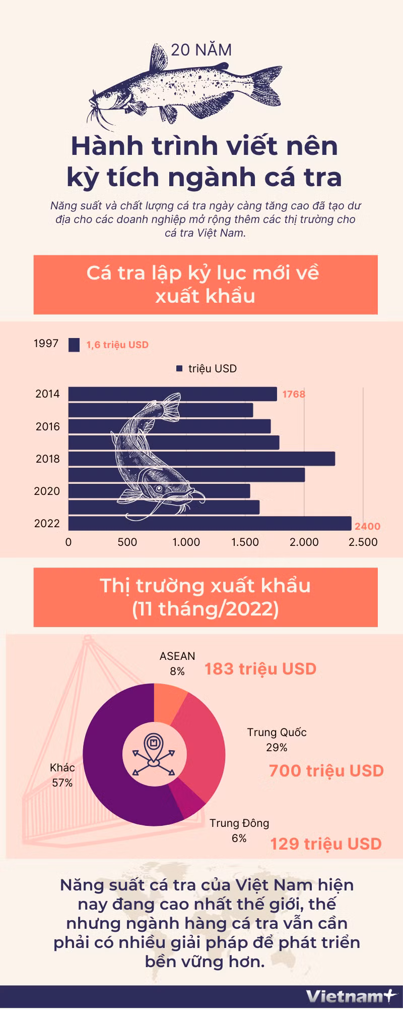 20 năm cuộc hành trình viết nên kỳ tích ngành cá tra Việt Nam ảnh 1