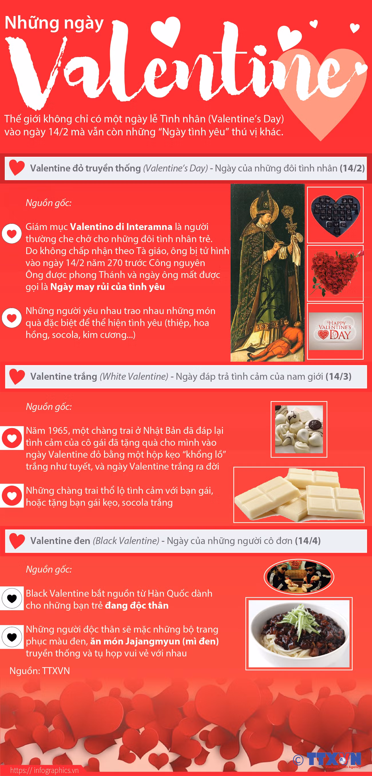 [Infographics] Những Ngày tình yêu thú vị trên thế giới ảnh 1