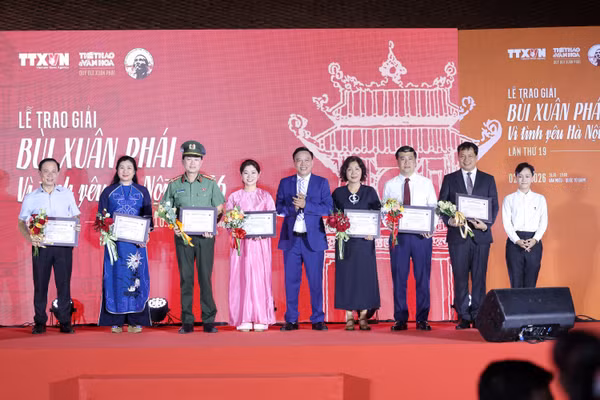 Giải thưởng Bùi Xuân Phái: Biến tình yêu Hà Nội thành nỗ lực phát triển Thủ đô