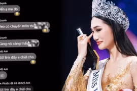 Hoa hậu Miss Universe Vietnam 2026 xin lỗi vụ nhóm chat "nói xấu" giám khảo