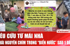 Hàng trăm người kêu cứu giữa đêm lũ dữ tràn về Thái Nguyên 