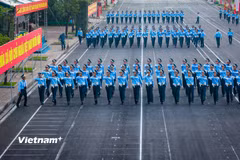 Phòng không-không quân luyện tập cường độ cao cho nhiệm vụ diễu binh, diễu hành