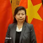 Bà Lưu Anh, nghiên cứu viên Viện Nghiên cứu Tài chính Trùng Dương, Đại học Nhân dân Trung Quốc, nhận định chuyến thăm Trung Quốc của Chủ tịch Quốc hội Trần Thanh Mẫn có ý nghĩa quan trọng. (Ảnh: Quang Hưng/TTXVN)