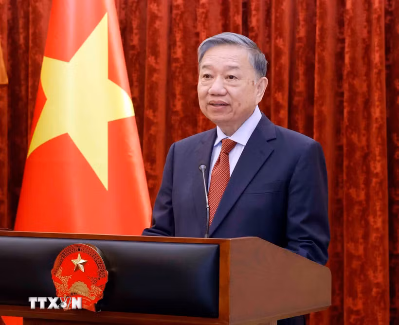 Tổng Bí thư, Chủ tịch nước Tô Lâm. (Ảnh: Thống Nhất/TTXVN)