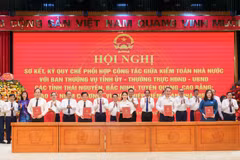 Kiểm toán Nhà nước ký Quy chế hợp tác với Thái Nguyên, Bắc Ninh, Tuyên Quang, Cao Bằng. (Ảnh: KTNN)