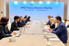 Bộ trưởng Ngô Văn Tuấn và Thứ trưởng Erin Browne thúc đẩy hợp tác song phương và chuẩn bị cho Năm APEC 2027 tại Hongkong. (Ảnh: BTC)