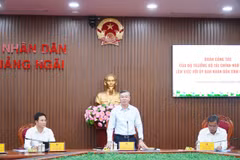 Quảng Ngãi đạt nhiều thành tựu kinh tế, thúc đẩy phát triển trung tâm kinh tế biển, năng lượng tái tạo và du lịch biển đảo quốc gia. (Ảnh: BTC)