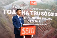 Ông Mai Huy Tuần cho biết SSI Digital Ventures sẽ tập trung cung cấp nguồn lực tài chính, hướng dẫn chiến lược và các điều kiện thuận lợi để các doanh nghiệp trẻ phát triển mạnh mẽ. (Ảnh: Vietnam+)