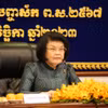 Bà Samdech Khuon Sudary là nữ Chủ tịch Quốc hội đầu tiên của Campuchia, được tín nhiệm bầu tại Kỳ họp thứ Nhất, Quốc hội Khoá VII, ngày 22/8/2023. (Nguồn: Đại biểu Nhân dân)
