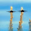 Su30-MK2 tập luyện cho Triển lãm Quốc phòng quốc tế Việt Nam 2024