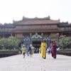 Đại Nội Huế luôn là điểm thu hút du khách trong nước và quốc tế đến tham quan. (Ảnh: Tường Vi/TTXVN)