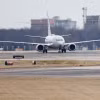 Máy bay Boeing 737 Max 8 hạ cánh tại sân bay Reagan ở Washington D.C., Mỹ, ngày 13/3/2019. (Ảnh: THX/ TTXVN)