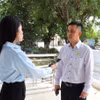 Ông Trần Hưng Đạo, Phó Tổng Giám đốc, Bí thư chi bộ Công ty TNHH Điện tử Foster Việt Nam cho rằng triển khai Quy định 144-QĐ/TW mang lại nhiều lợi ích cho nền kinh tế của đất nước. (Ảnh: Huyền Trang/TTXVN)