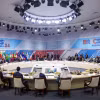 Toàn cảnh Hội nghị cấp cao Nhóm BRICS tại Kazan, Nga ngày 23/10. (Ảnh: ANI/TTXVN)