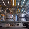 Tổng công ty Thép Việt Nam (VNSTEEL) đặt kế hoạch sản lượng thép thành phẩm năm 2024 hơn 3 triệu tấn. (Ảnh: Tuấn Anh/TTXVN)