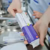 Vaccine Bosstrix phòng bệnh bạch hầu, ho gà, uốn ván. (Ảnh: Minh Quyết/TTXVN)