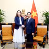 Bộ trưởng Ngoại giao Bùi Thanh Sơn đã tiếp bà Anna Krystyna Radwan-Röhrenschef, Phó Quốc vụ khanh Bộ Ngoại giao Ba Lan. (Nguồn: Bộ Ngoại giao)