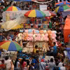 Một khu chợ ở Manila (Philippines). (Ảnh: AFP/TTXVN)