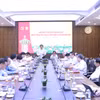 Quang cảnh buổi làm việc. (Ảnh: Phương Hoa/TTXVN)