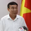 Phó Chủ tịch thường trực Ủy ban hợp tác Lào-Việt Nam Viengsavan Vilayphone trả lời phỏng vấn phóng viên TTXVN tại Lào. (Ảnh: Xuân Tú/TTXVN)