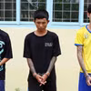 Các đối tượng Lữ Bữu Kha, Nguyễn Ngọc Diệp và Nguyễn Văn Phương (từ trái qua). (Ảnh: Công an cung cấp)
