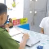 Võ Thành Đoạt bị bắt để điều tra về hành vi lừa đảo chiếm đoạt tài sản. (Ảnh: Công an tỉnh Bạc Liêu cung cấp/TTXVN phát)