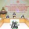 Thủ tướng Phạm Minh Chính làm việc với Ủy ban Quản lý vốn Nhà nước tại doanh nghiệp và 19 Tập đoàn, Tổng công ty. (Ảnh: Dương Giang/TTXVN)