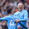 Haaland lập cú đúp giúp Manchester City chiến thắng. (Nguồn: Getty Images)
