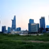 Khu vực ven Sông Sài Gòn phía Khu Đô thị Thủ Thiêm (Thành phố Hồ Chí Minh). (Ảnh: Hồng Đạt/TTXVN)