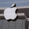 Biểu tượng Apple tại một cửa hàng ở Washington, DC, Mỹ. (Ảnh: AFP/TTXVN)