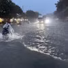 [Photo] Nhiều tuyến đường tại Đà Nẵng bị ngập sâu do mưa lớn liên tục
