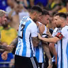 Niềm vui của các cầu thủ Argentina. (Nguồn: Getty Images)