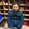 Đối tượng Nguyễn Văn Giang (trú tại phường Nhân Hòa, thị xã Quế Võ, tỉnh Bắc Ninh) bị khởi tố sau khi lái xe khách 29 chỗ bỏ chạy, đâm vào đuôi xe chuyên dụng của Cảnh sát. Ảnh: TTXVN phát